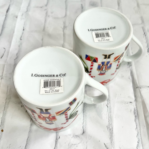Set of two I. Godinger & Co. Nutcracker Coffee  Mugs - Picture 7 of 7